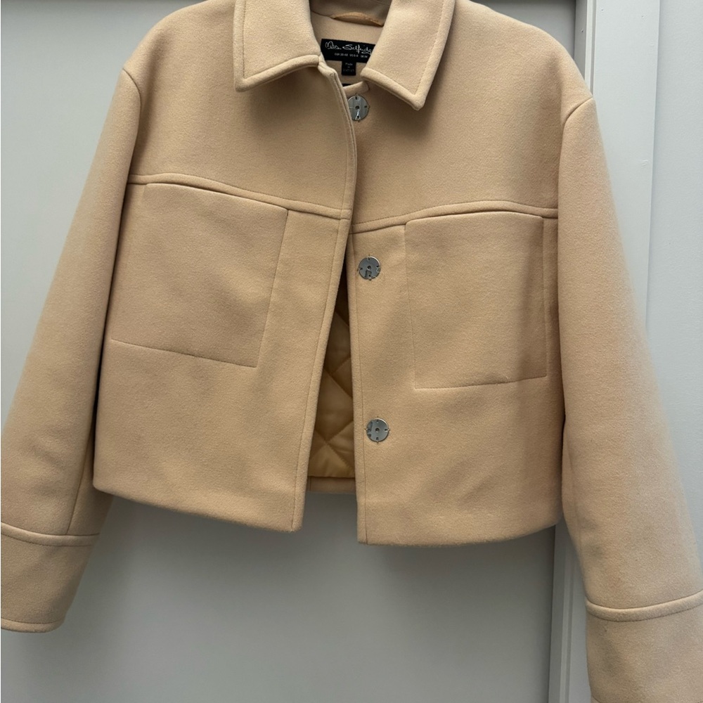 Miss Selfridge Cream Utility Jacket